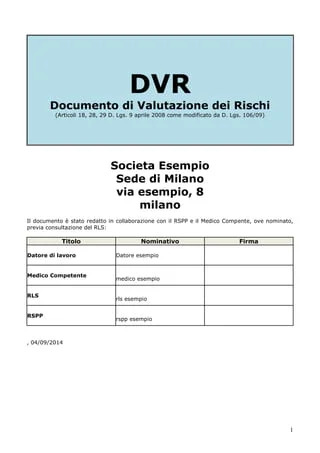 redigere dal soli il DVR